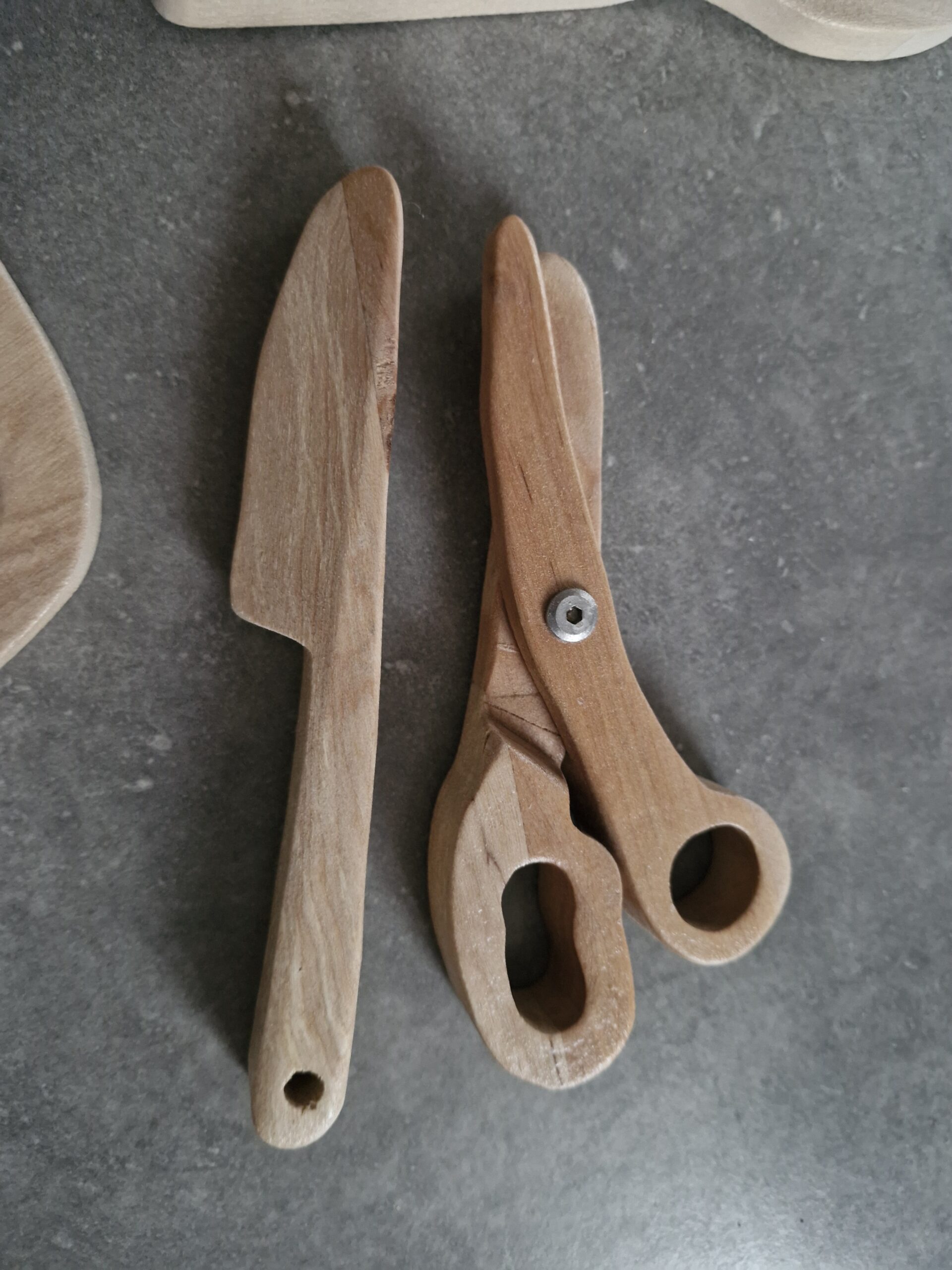 Set de cuisine en bois pour enfant – 9 pièces – Image 6
