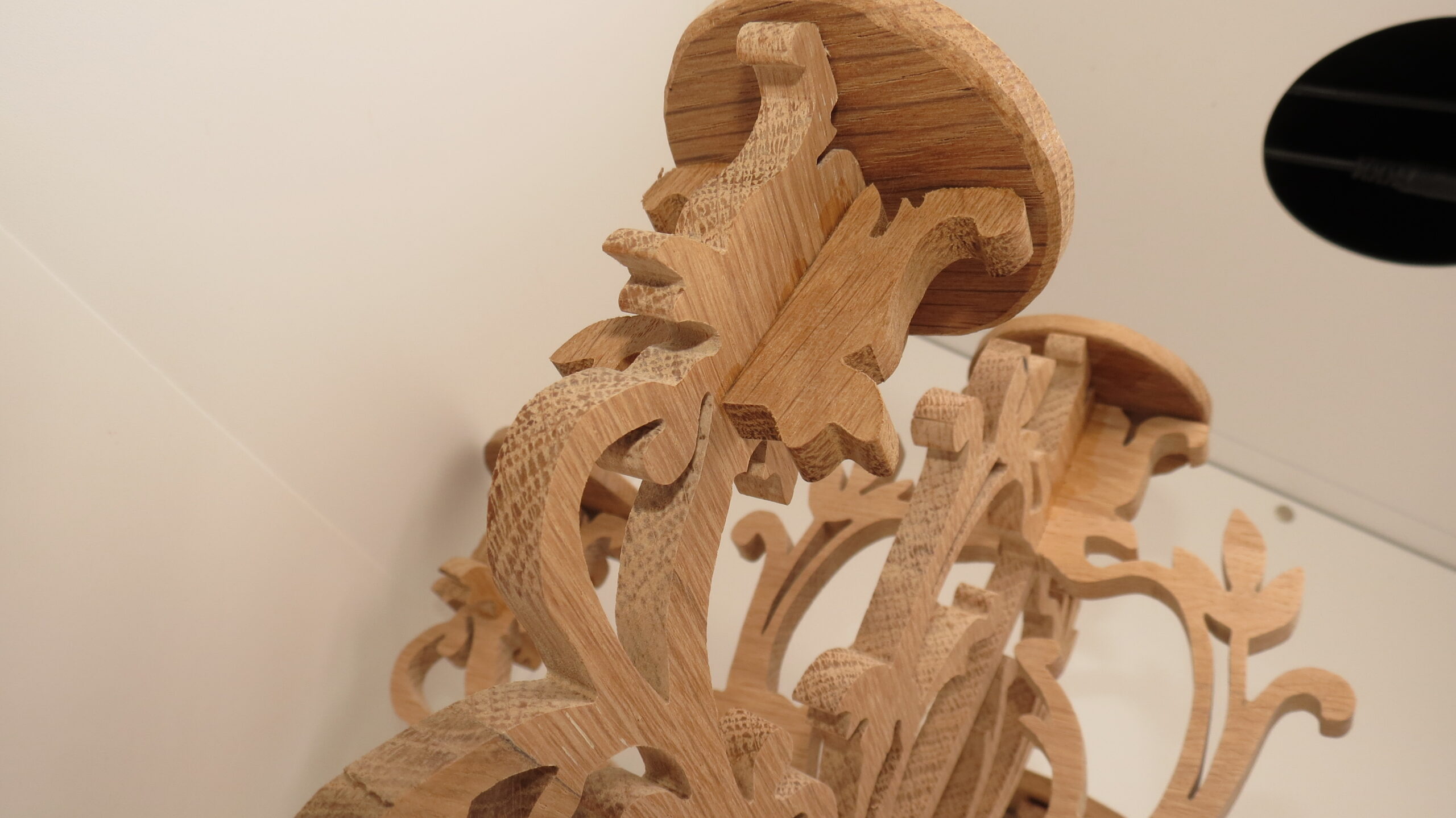 Chandelier 5 branches en chêne recyclé – bougies LED incluses – Image 16