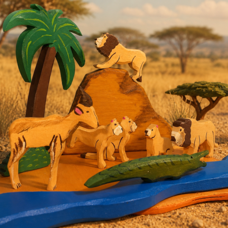 Coffret “La tribu des lions”