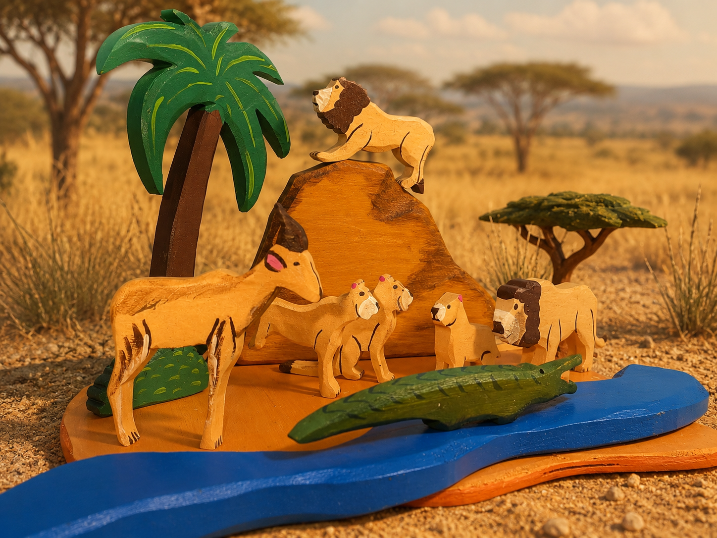Coffret “La tribu des lions”